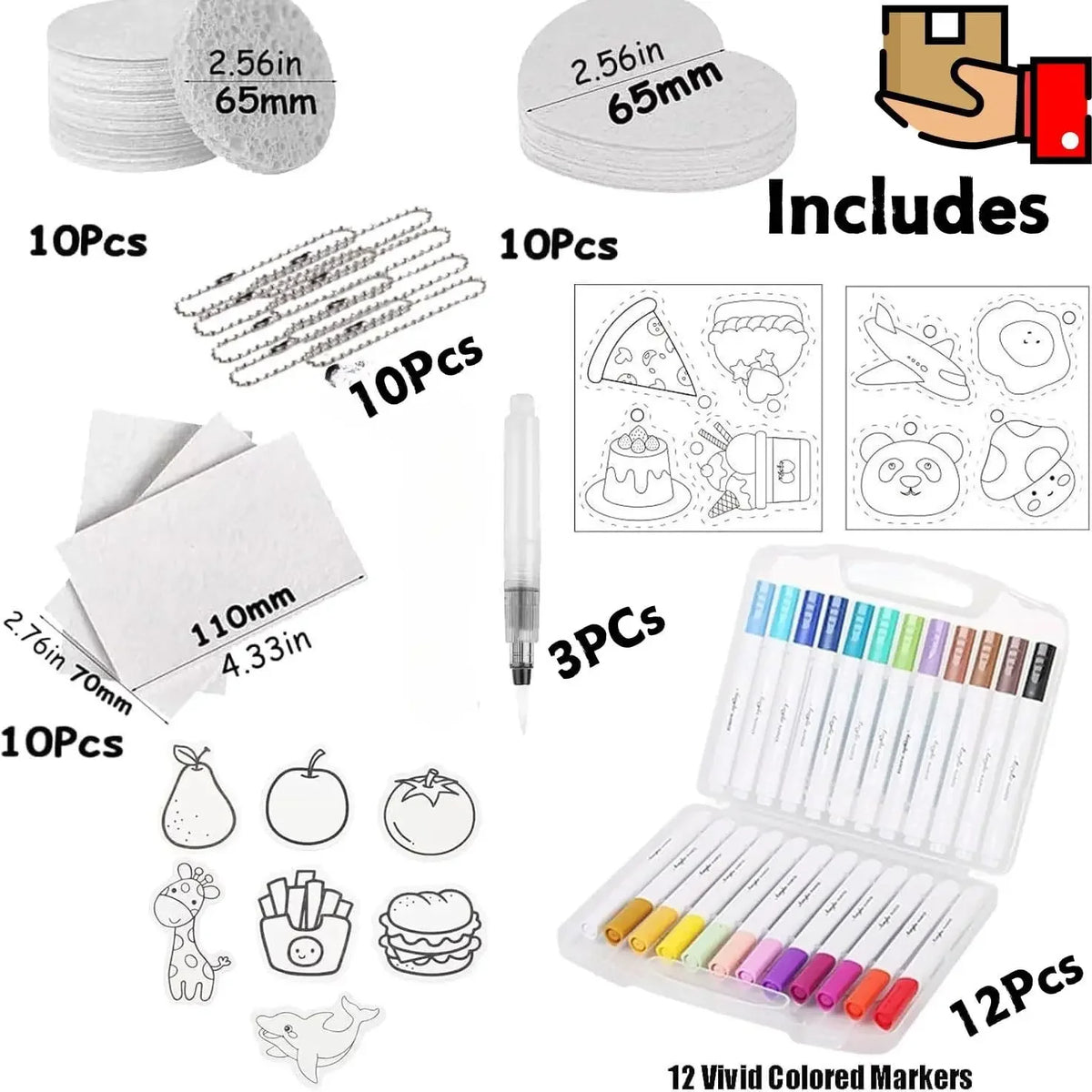 Puffy Pop™ 3D Bubble Art Kit