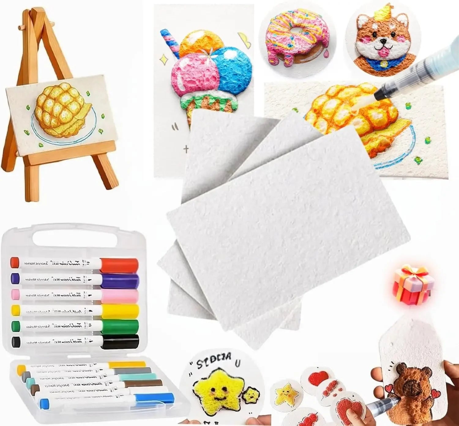 Puffy Pop™ 3D Bubble Art Kit
