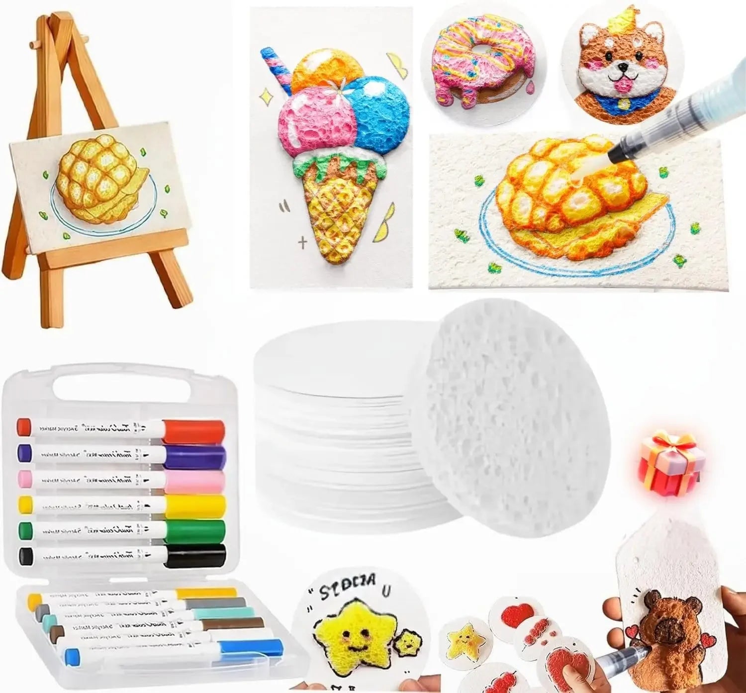 Puffy Pop™ 3D Bubble Art Kit